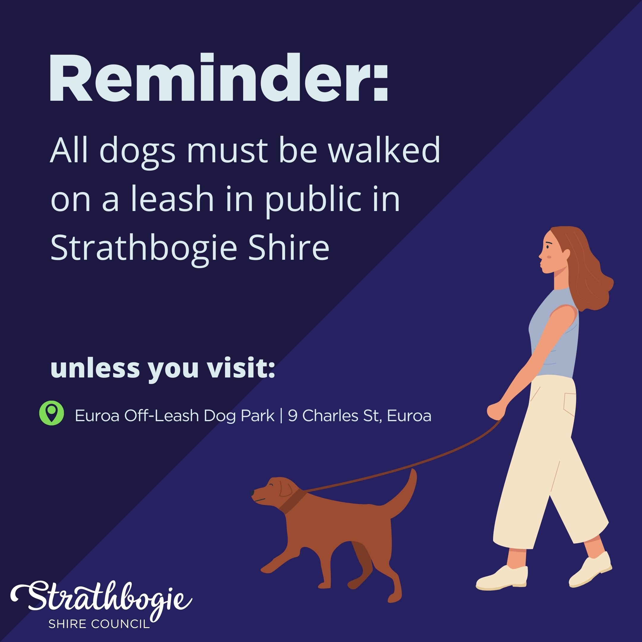 can dogs be off leash in public